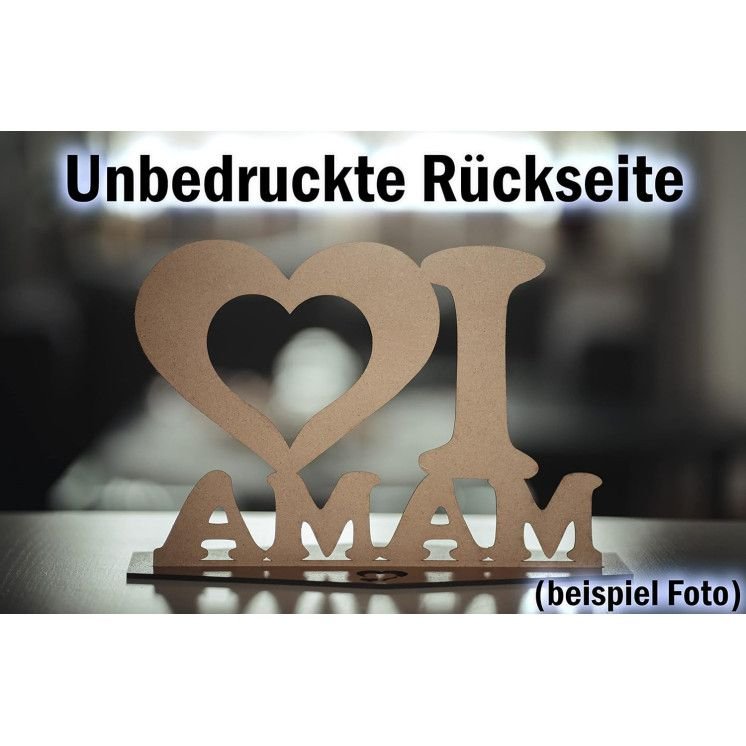 You & me Love Liebesgeschenk Teelichthalter personalisiert mit Zwei Namen in 7 Farben - Unendlichkeitszeichen Hochzeitsgechenk