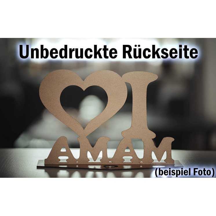 Teelichthalter Herzen - ich Liebe Dich - i Love You Liebesgeschenk personalisiert mit Namen Geschenk zur Hochzeit oder zum