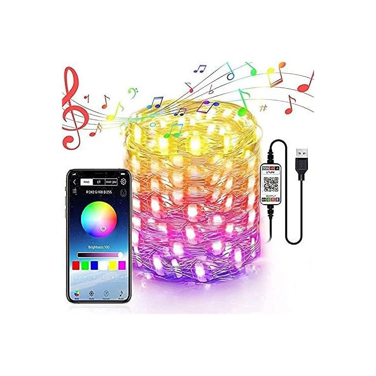 Traktor RGB Farbwechsel Kinderlampe für Kinderzimmer - Mit 16 LED Farben USB App Bedienung / Musikgesteuert - personalisiert mit