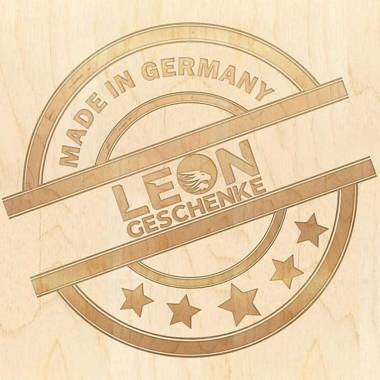 LEON FOLIEN Rennpferd Tier Pferd Mit Foto auf Holz gedruckt personalisiert Name - Geschenke (Optional) Beleuchtung Wand Lampe