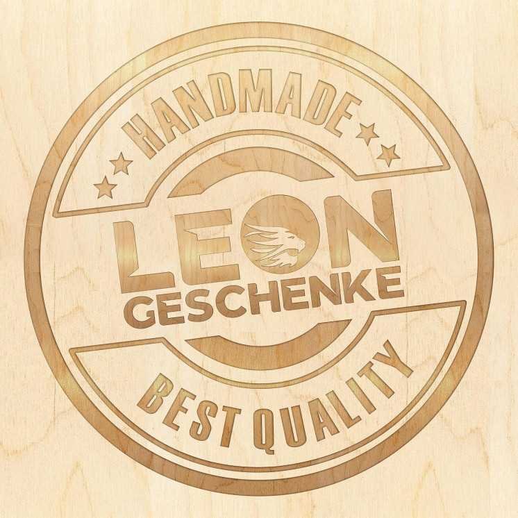 LEON FOLIEN Hirschkopf Wand deko - Led Hirsch Kopf Hirsch Wanddeko Dekoration Geschenke MDF Holz für Männer Frauen Jäger