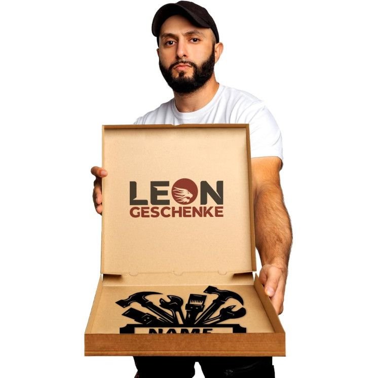 LEON FOLIEN Geschenke für Männer & Kinder Handwerker Mechaniker RGB LED Werkzeug Geschenkideen zum Geburtstag Für PAPA, DAD -