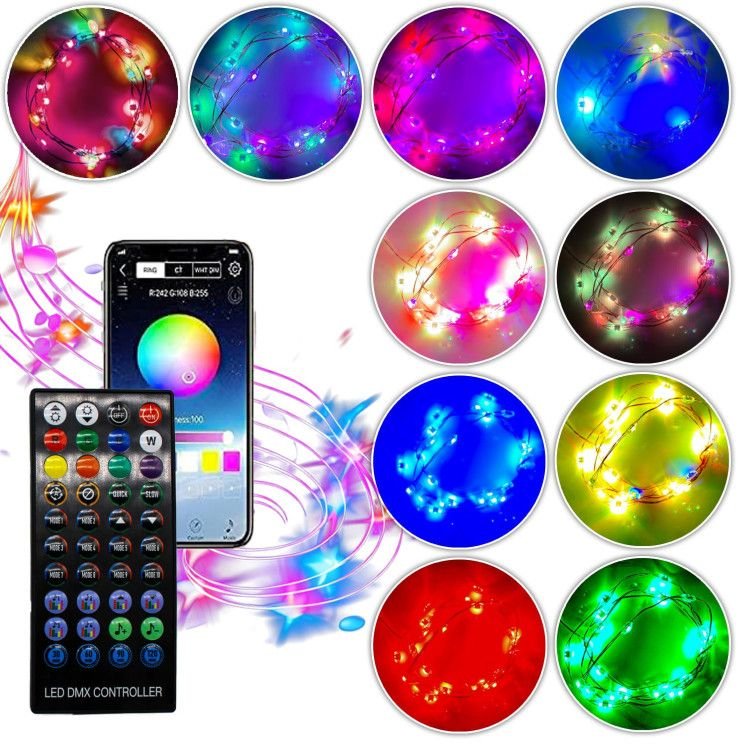 RGB Led Lampe Schlummerlicht Nachtlicht personalisiert " Fee auf Mond & Sterne " Geschenke zur Geburt Feen Geschenk mit Name